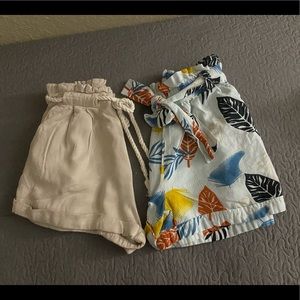 2 pairs of casual summer shorts